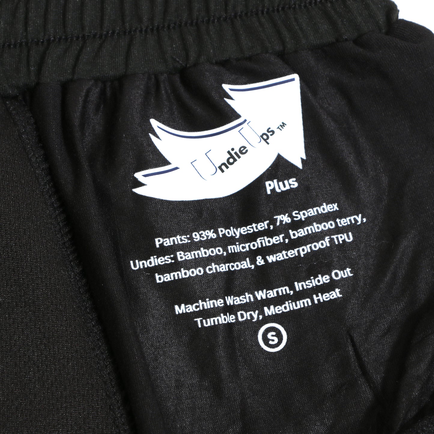 Undie Ups PLUS- Absorbent, Adult Unisex Joggers Slate