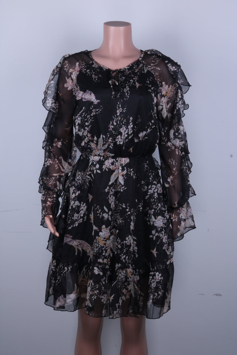 Black Swan Floral Dress