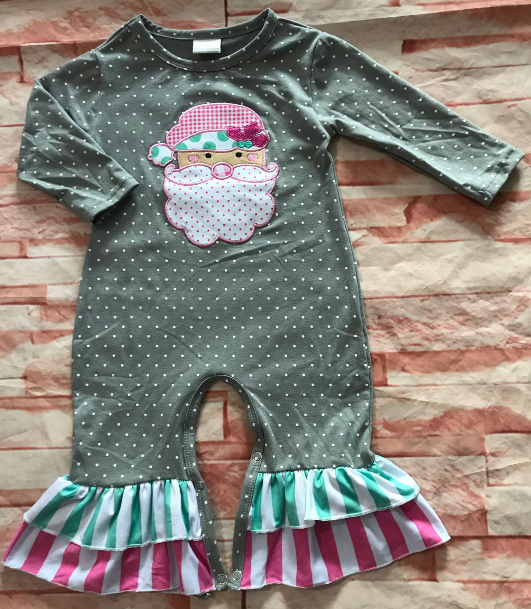Adorable Polka Dot Santa Suit