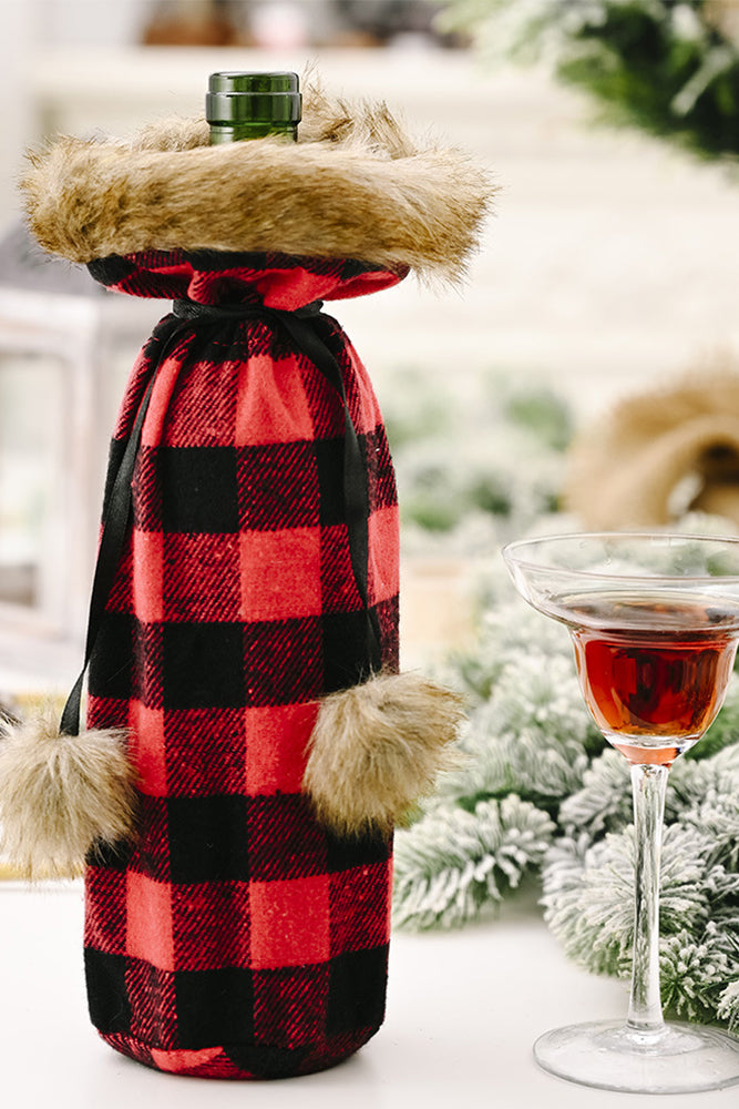 Holiday Wine Bottle Covers