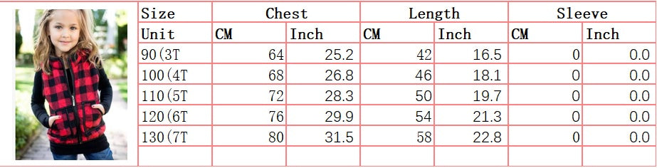 Mommy & Me Fall Plaid Quilted Vests