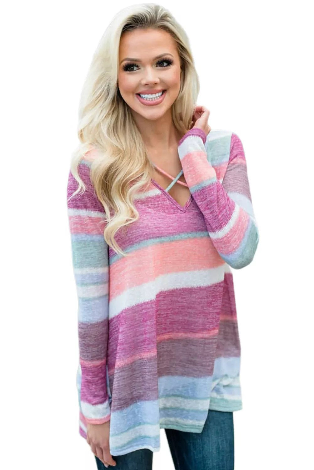 Multi Criss Cross Top Pre-Sale