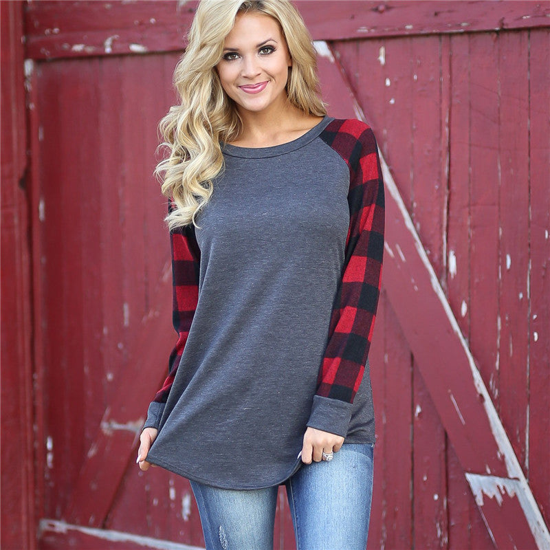 Ladyjack Plaid Tee