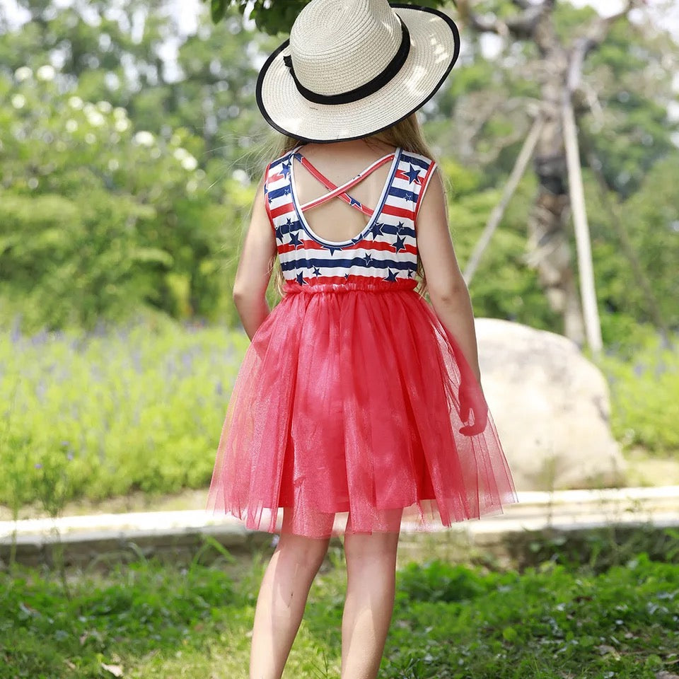 Star Spangled Fabulousness Tulle Dress
