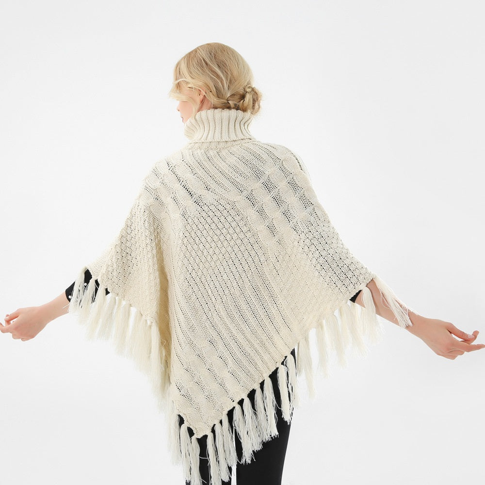 Turtleneck Poncho