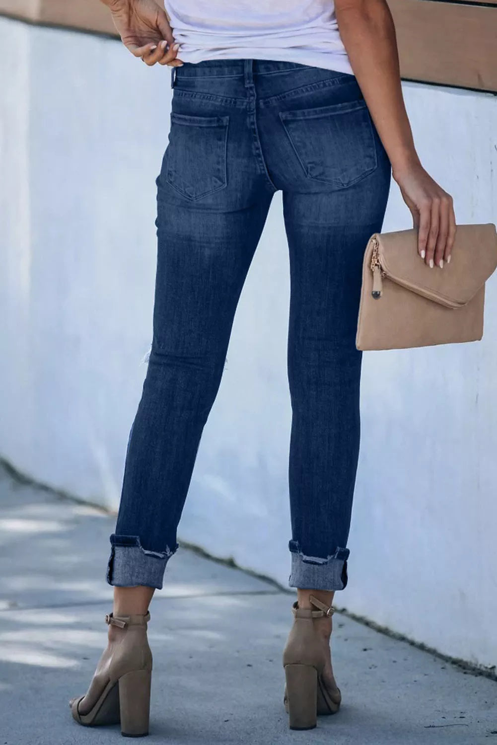 Distressed Skinny Jean