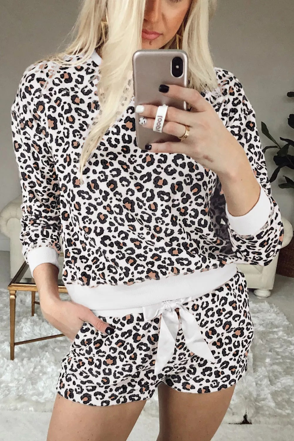 Leopard Long Sleeve PJ's
