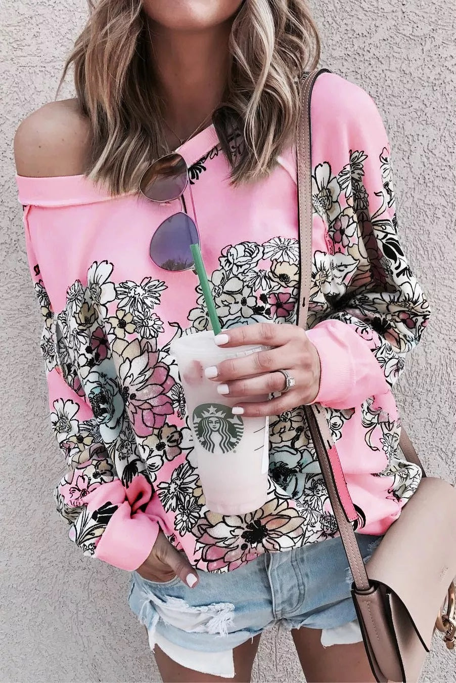 Floral Long Sleeve Tee
