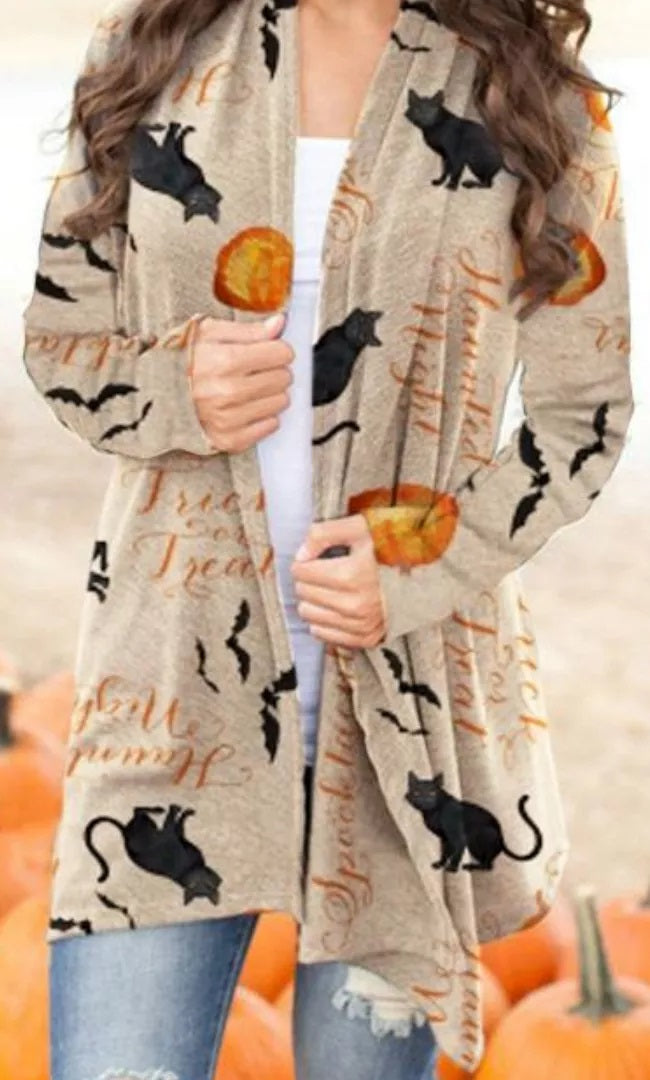 Halloween Cardigans (4 Patterns)