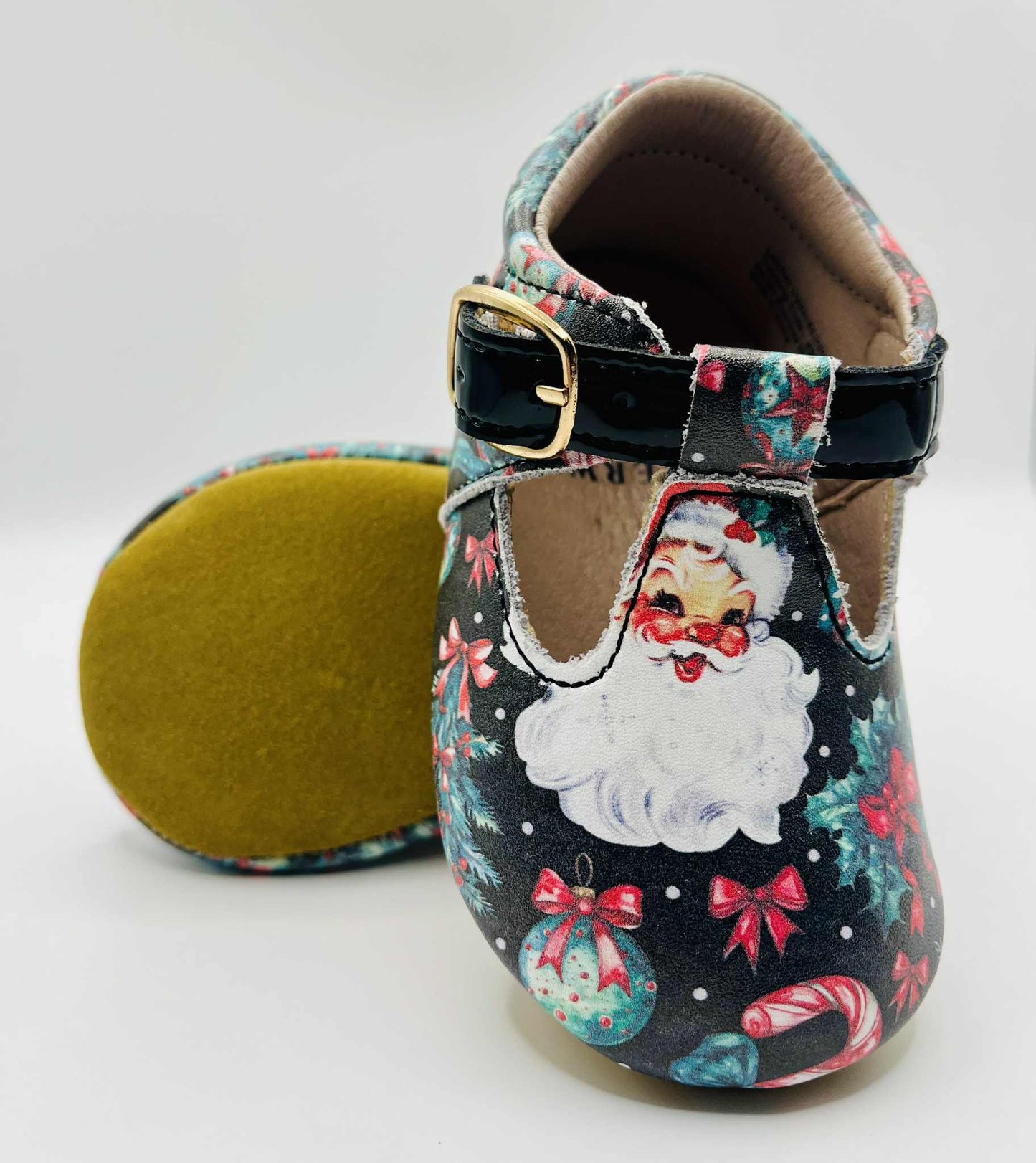 Jolly Saint Nick T-Straps