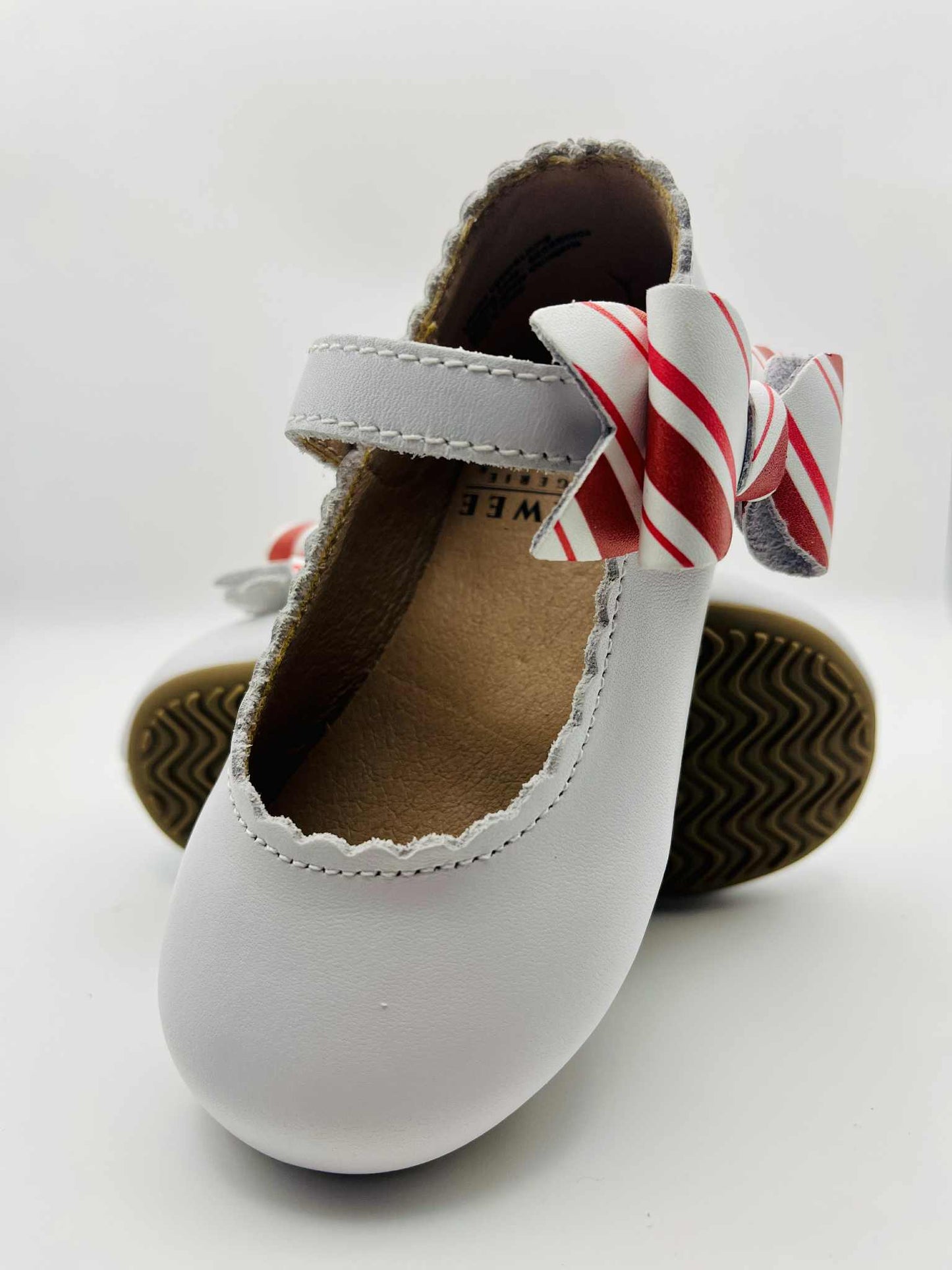 Candy Cane Crush Bow Flats