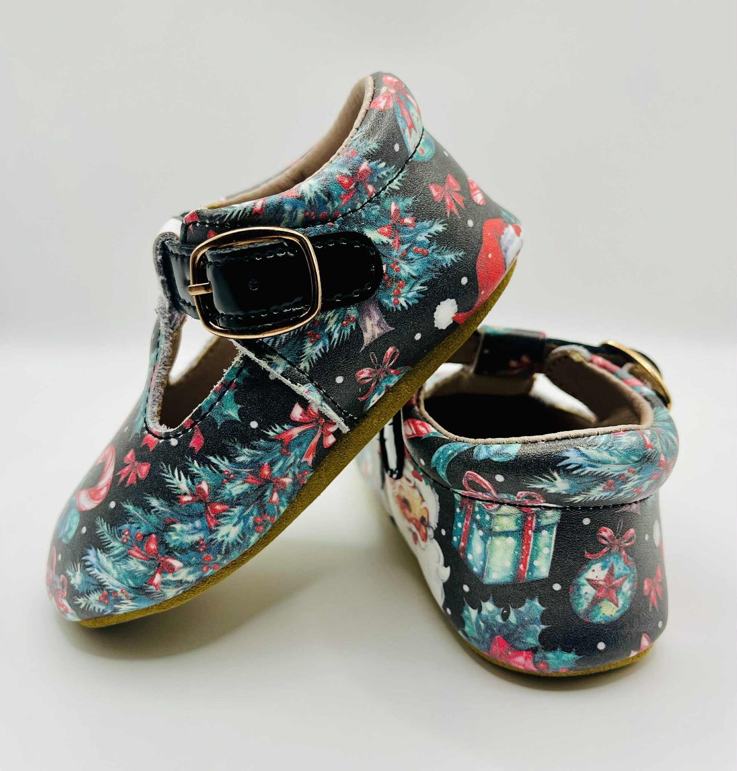 Jolly Saint Nick T-Straps