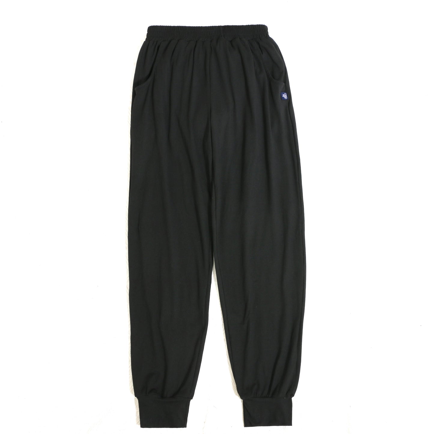 Undie Ups PLUS- Absorbent, Adult Unisex Joggers Jet Black