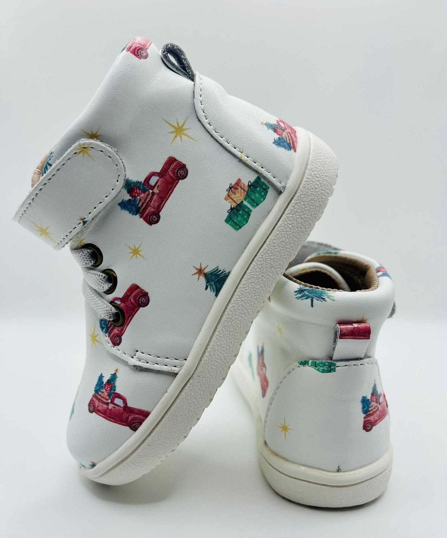 Christmas Tree Adventures High Top Sneakers