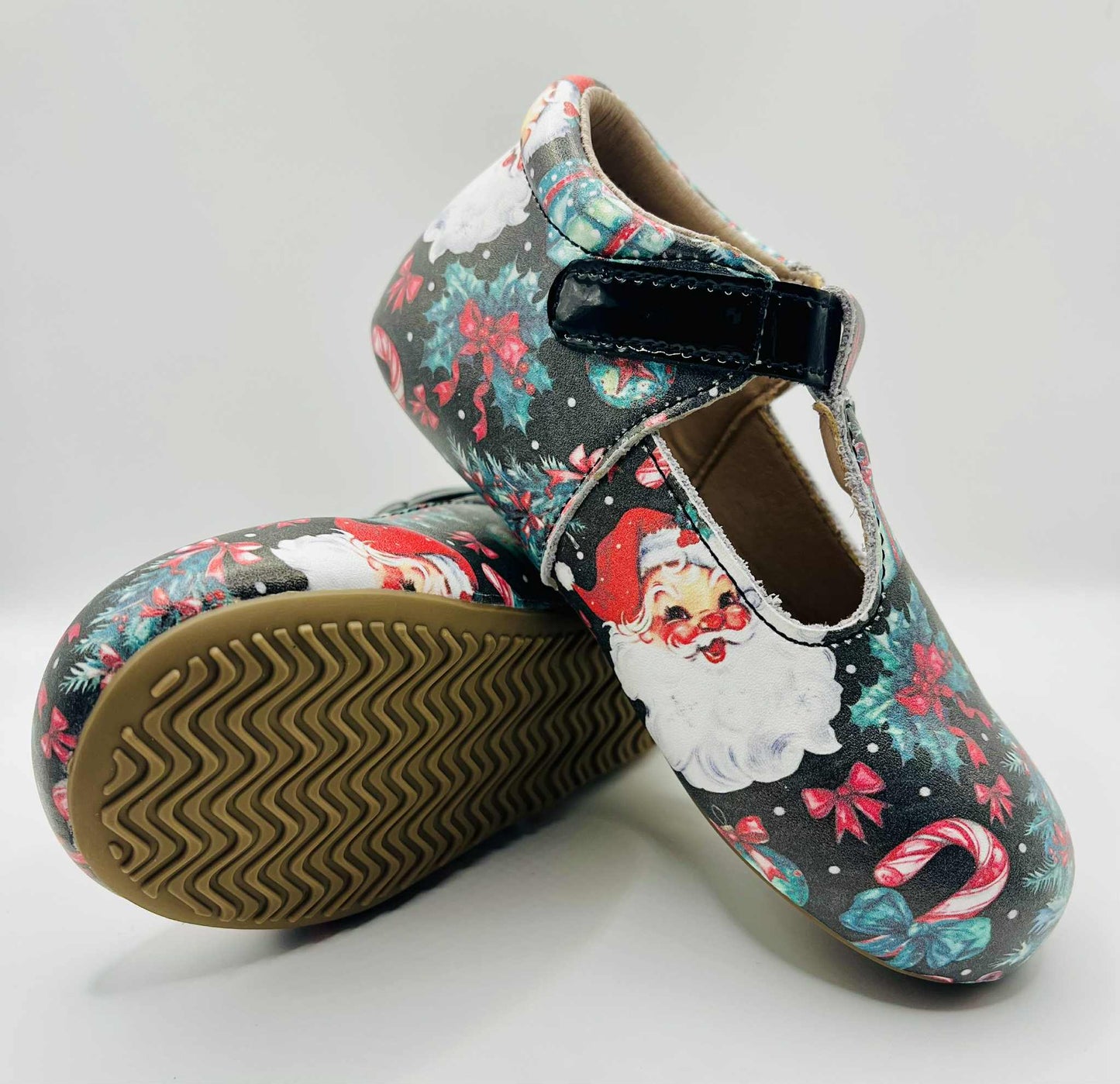 Jolly Saint Nick T-Straps