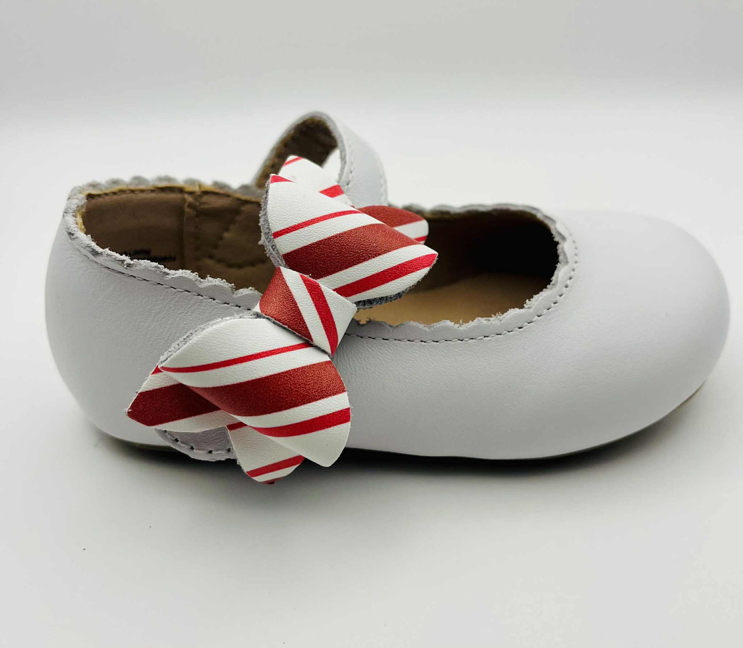 Candy Cane Crush Bow Flats