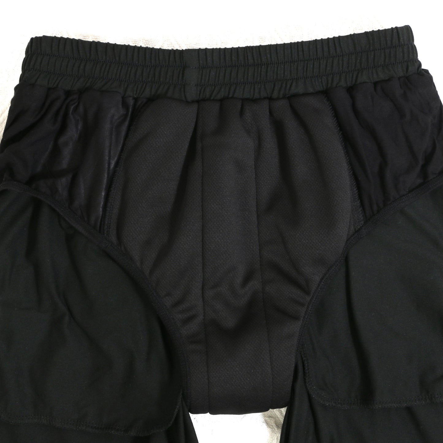 Undie Ups PLUS- Absorbent, Adult Unisex Joggers Jet Black