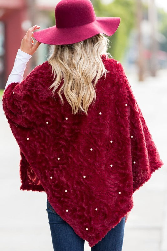 POP! Stock! Roses Are Red Poncho