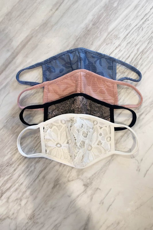 POP! Stock! Floral Cloth Masks (With Filter Pocket)