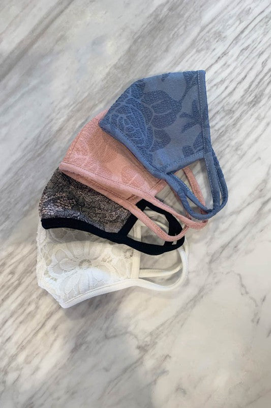 POP! Stock! Floral Cloth Masks (With Filter Pocket)