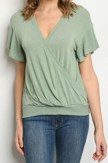 Mossy Summer Knit Top In Stock POP! Stock!
