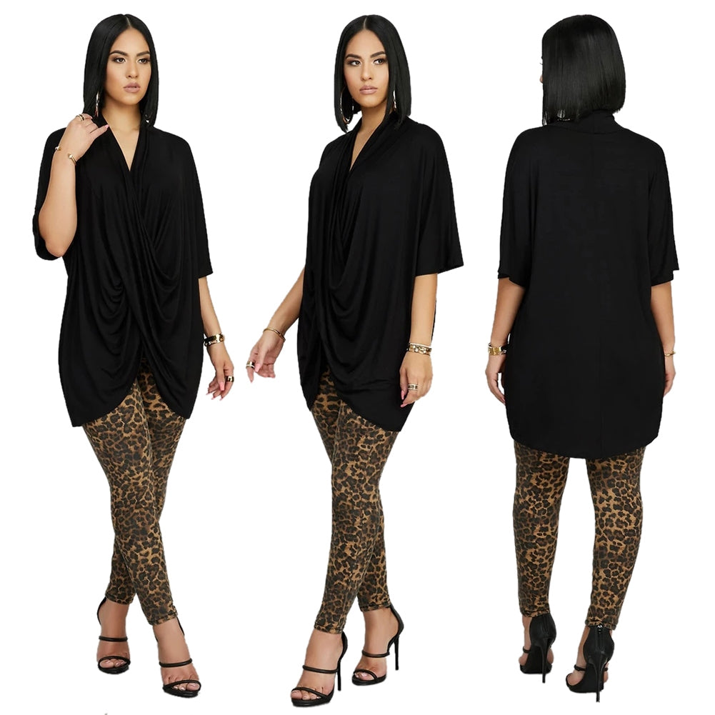 Sheer Cross Dropped Shirt