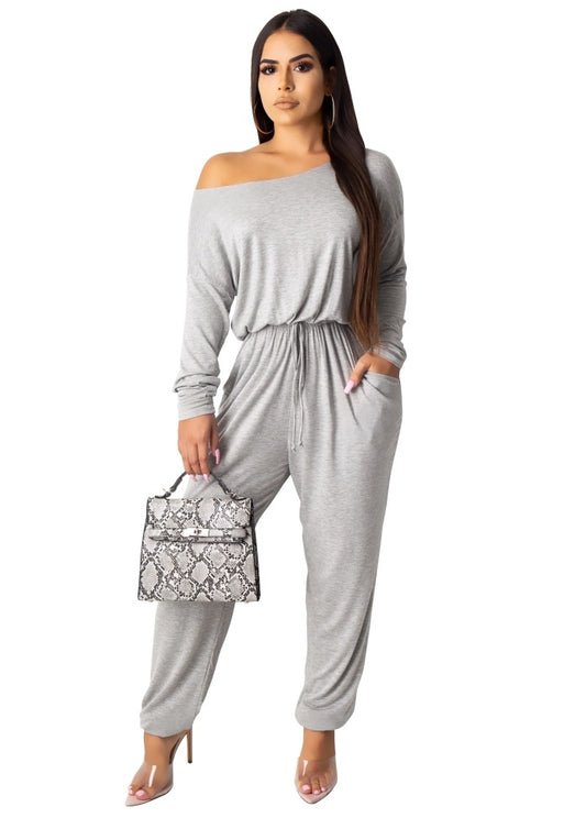 Everyday Drawstring Jumpsuit