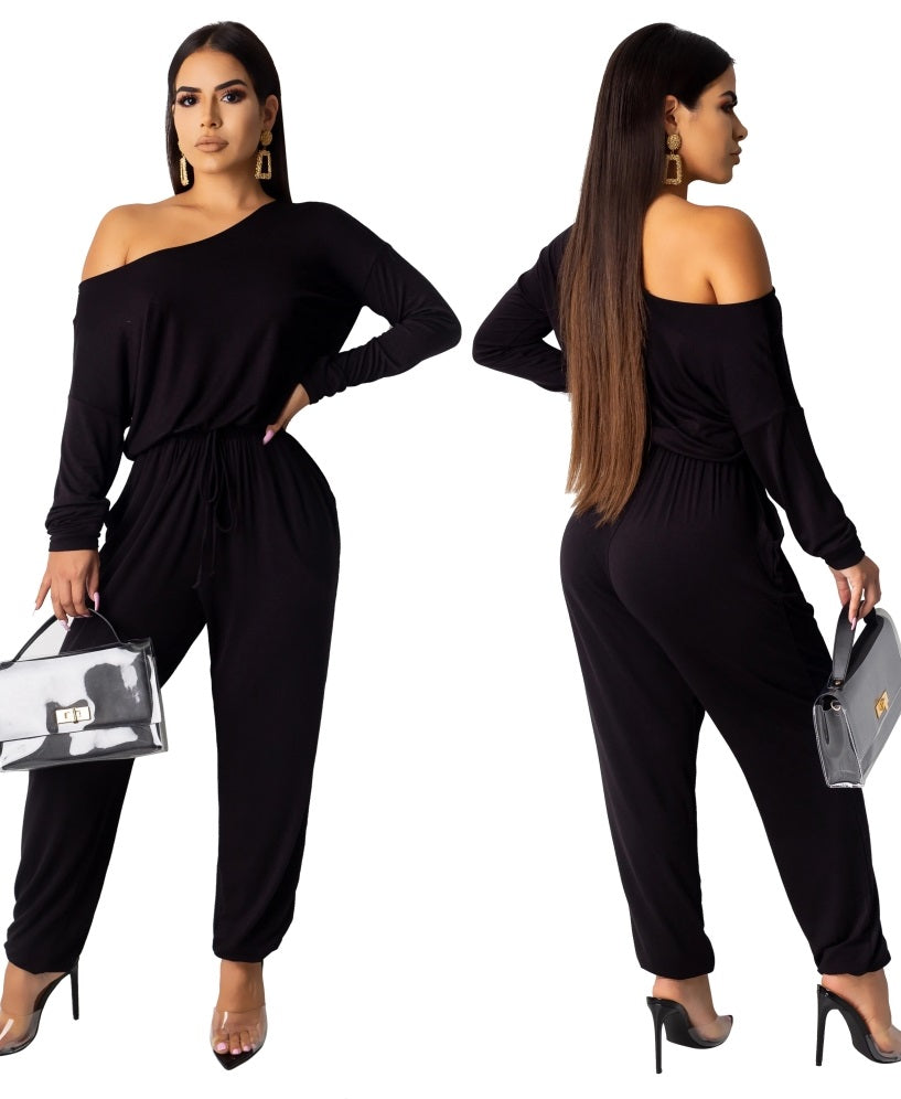 Everyday Drawstring Jumpsuit