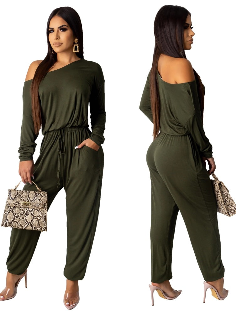 Everyday Drawstring Jumpsuit