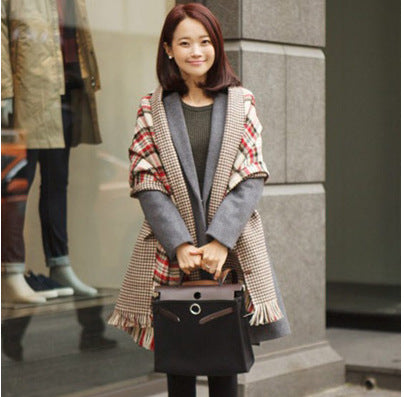 Fall Flip Blanket Scarf