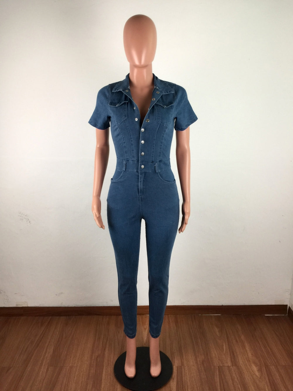 Summer Denim Jumpsuit