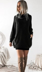 Pocket Sweater Dress