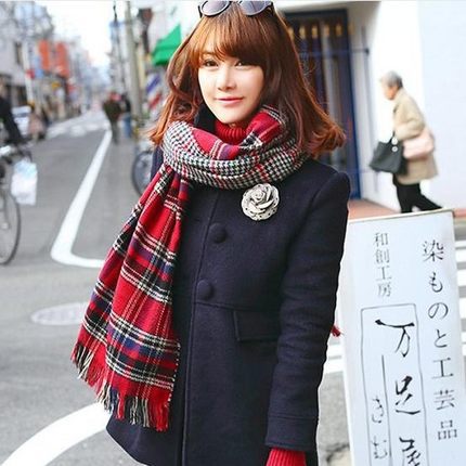 Fall Flip Blanket Scarf