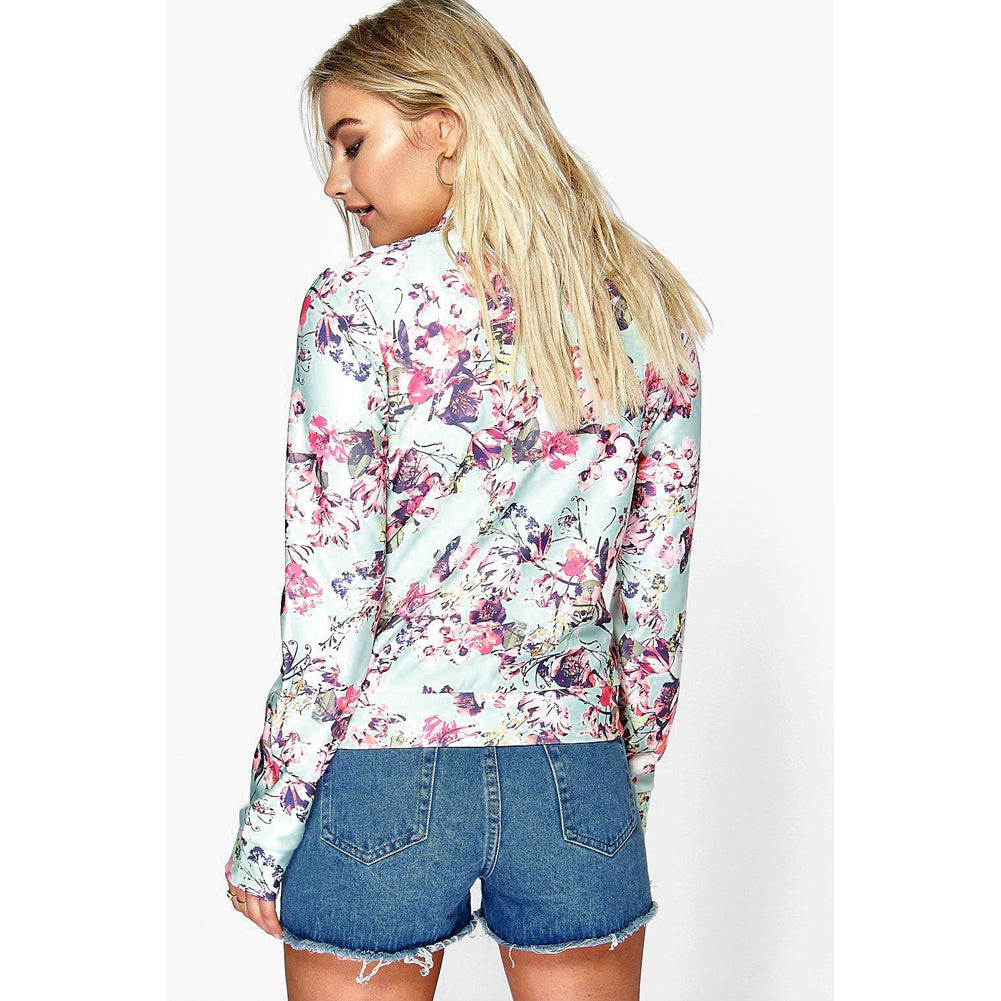 POP Stock! Spring Floral Shine Jacket- 3 Patterns!