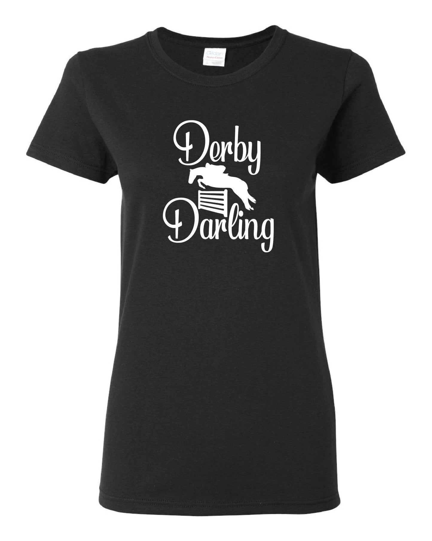 Derby Darling True Black Tee