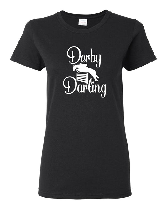 Derby Darling True Black Tee