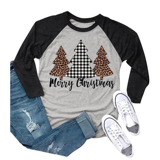 Merry Christmas Raglan