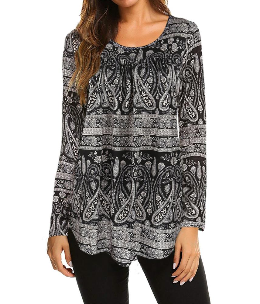 Paisley Peasant Shirt