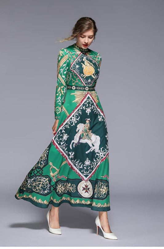 Verde Cheval Dress Pre-Order Only