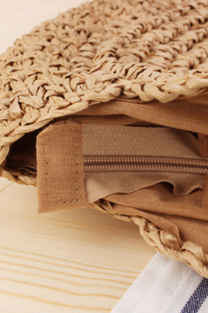 Hand Woven Summer Straw Bag