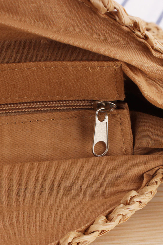 Hand Woven Summer Straw Bag