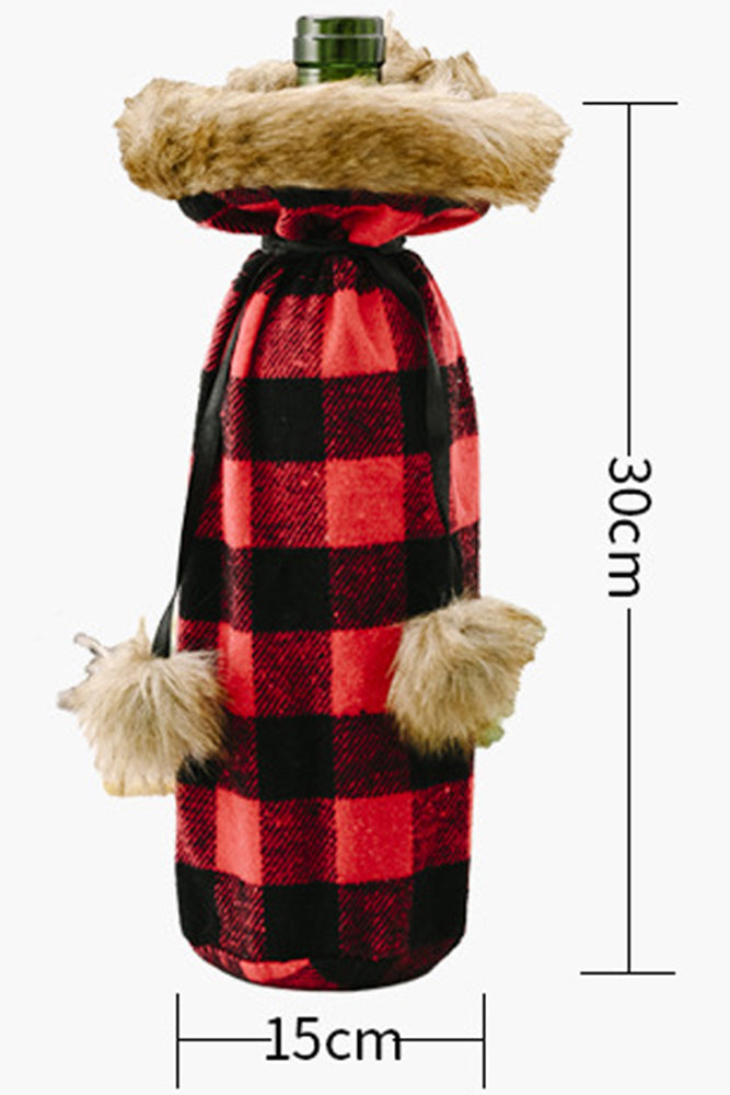 Holiday Wine Bottle Covers