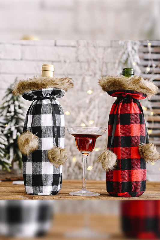 Holiday Wine Bottle Covers