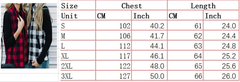 Mommy & Me Fall Plaid Quilted Vests