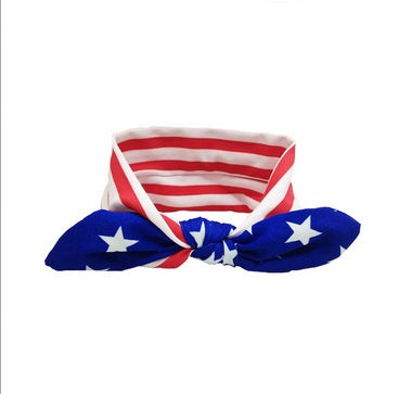 Yankee Doodle Hair Band Knot