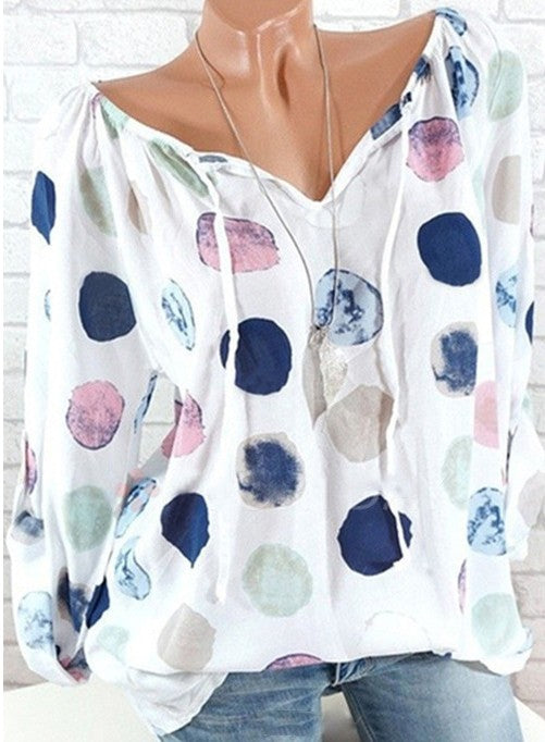 Dottie Dot Springy Top (3 Colors, Up to 5XL!)