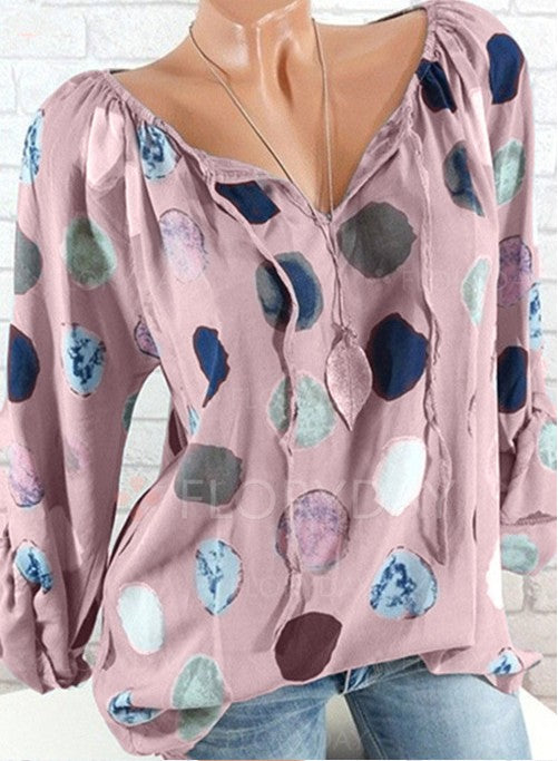 Dottie Dot Springy Top (3 Colors, Up to 5XL!)