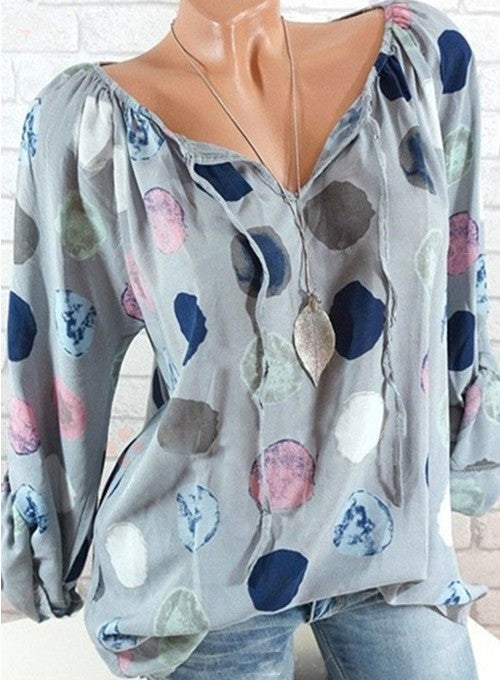 Dottie Dot Springy Top (3 Colors, Up to 5XL!)