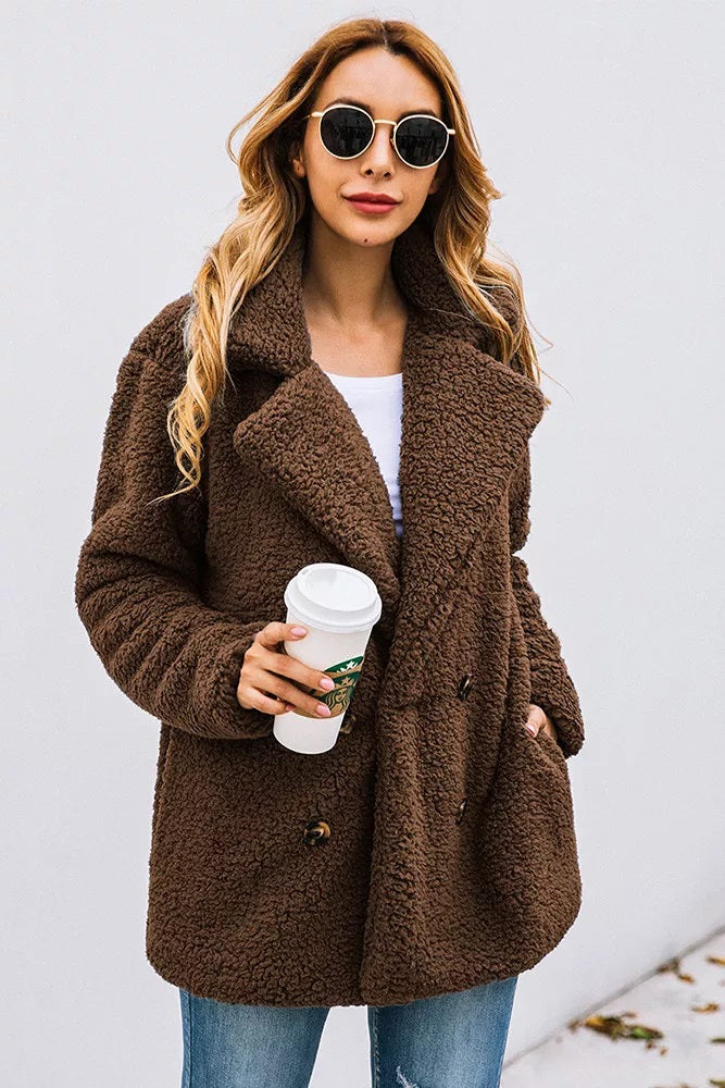 Sherpa Fall Coat Pre-Sale (4 colors)