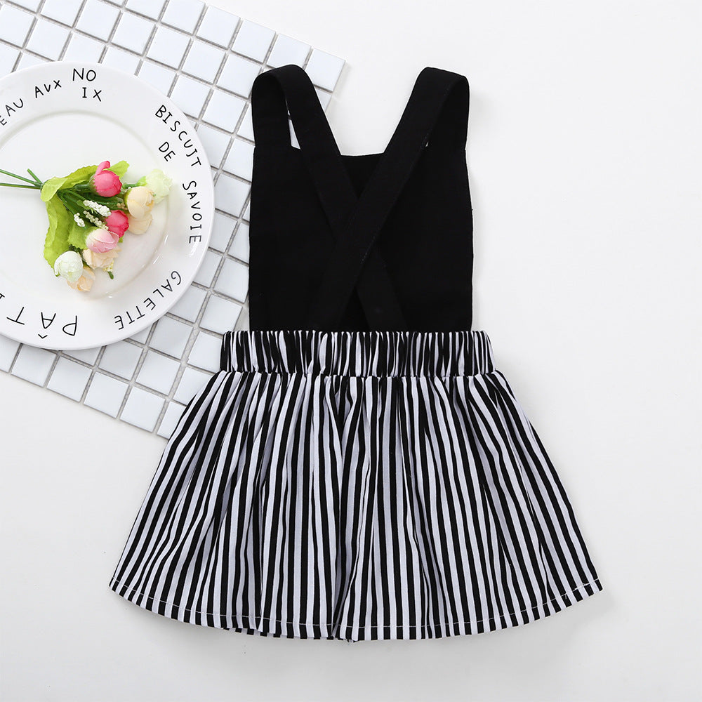 Kitty Cat Pinafore Dress